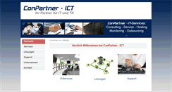 Desktop Screenshot of conpartner.de